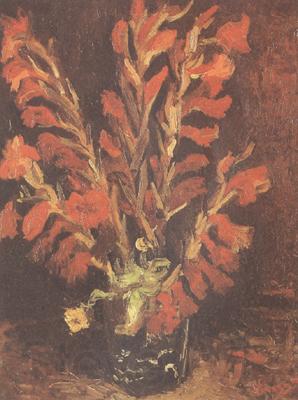 Vincent Van Gogh Vase wiht Red Gladioli (nn04)